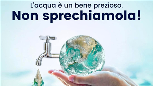 invito alla limitazione dei consumi di acqua potabile