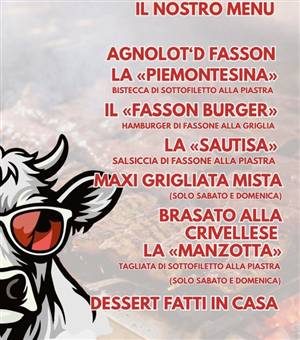 Sagra del Vitello Fassone a Crivelle – Edizione 2026