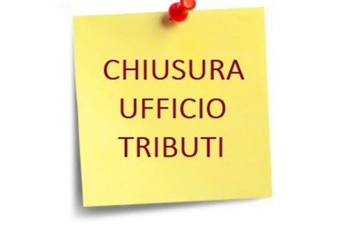 Chiusura sportello TARI il giorno 01/06/2026